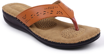 TRASE Soft Ortho Women Flats(Tan , 4)