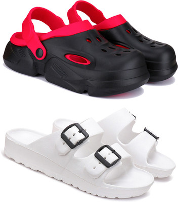 BERSACHE Men Clogs(Multicolor , 9)