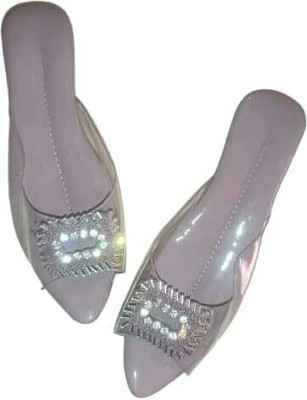 Pulkit enterprises Women Flats(Grey , 8)