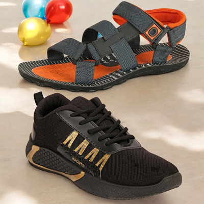 Genial Men Sandals(Multicolor , 9)