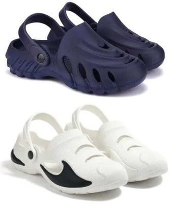 Ketolite Men Clogs(Navy, White , 9)