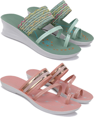 BERSACHE Women Flats(Multicolor , 5)