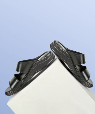 LIBERTY Men Flats(Black , 8)