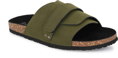 El Paso Men Sandals(Olive , 6)