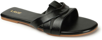 LAVIE Women Flats(Black , 7)