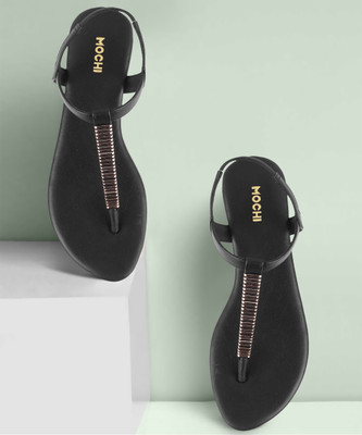 MOCHI Women Flats(Black , 7)