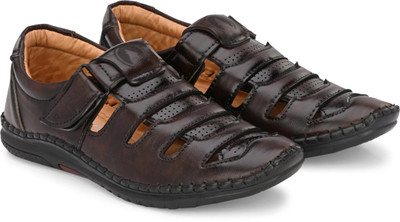 TR Men Sandals(Brown , 8)