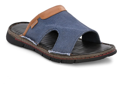 OVERDRIVE Men Flats(Blue , 7)