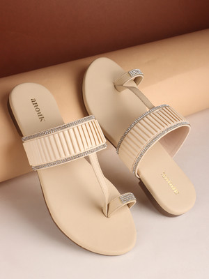 ANOUK Women Flats(Beige , 3)