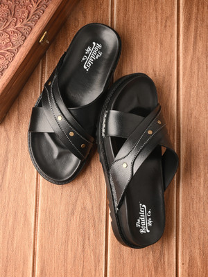 Roadster Men Sandals(Black , 11)