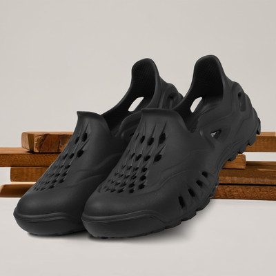 DOCTOR EXTRA SOFT Men Sandals(Black , 9)