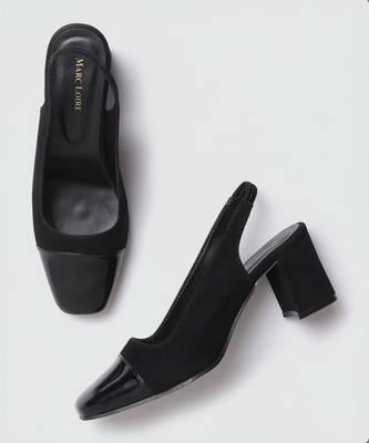 Marc Loire Women Heels(Black , 5)