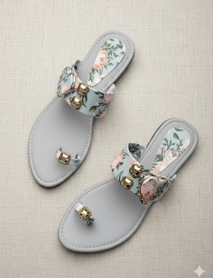 Profit Gainer Women Flats(Grey , 4)
