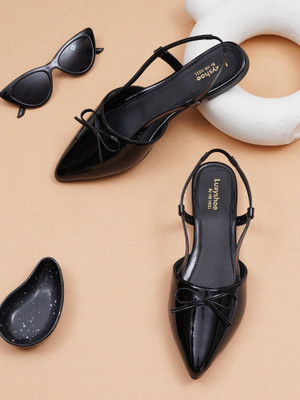 soniacollection Women Flats(Black , 8)