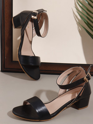 CORSICA Women Heels(Black , 7)