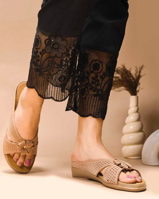 jodyhub Women Flats(Camel , 6)