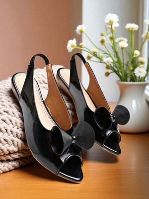 Zoyci Women Flats(Black , 7)