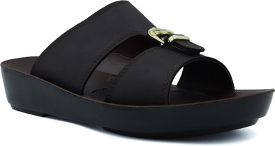 TREKIVA Premium Sandal Trendy Comfortable Flexible & Durable, Anti-Skid| TPG-3039 Men Sandals(Brown , 6)