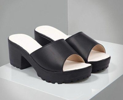 TOSHINA SHOES KING Women Heels(Black , 2)