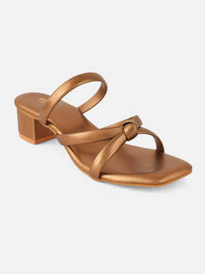 ANOUK Women Heels(Brown , 4)