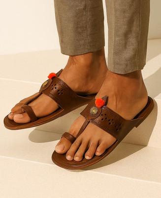 Kolhapuri Men Sandals(Brown , 10)