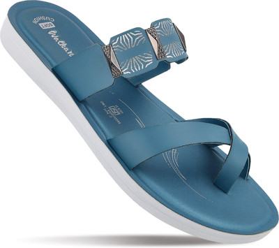 WALKAROO Women Flats(Blue , 6)
