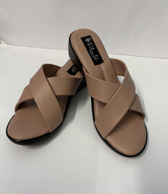 Rebornlife Women Wedges(Pink , 7)