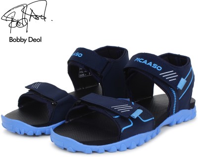 Airson Men Blue, Multicolor Sports Sandals