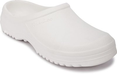 PeniLo Men Clogs(White , 10)
