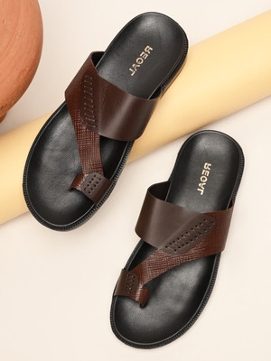 REGAL Men Sandals(Brown , 6)