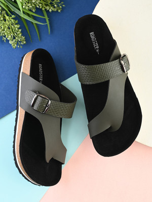 Roadster Men Casual(Olive, Black , 7)