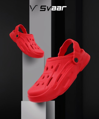 Svaar Men Clogs(Red , 9)