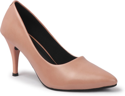ifrana footwear Women Heels(Beige , 3)