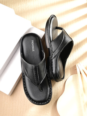 PROVOGUE PR20033 Lightweight Comfort Extra Soft Summer Trendy Premium Stylish Men Sandals(Natural, Black , 7)