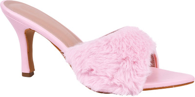 TRYME Women Heels(Pink , 7)