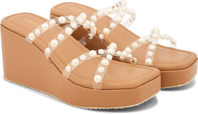 LAVIE Women Heels(Tan , 8)