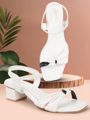 CORSICA Women Heels(White , 9)