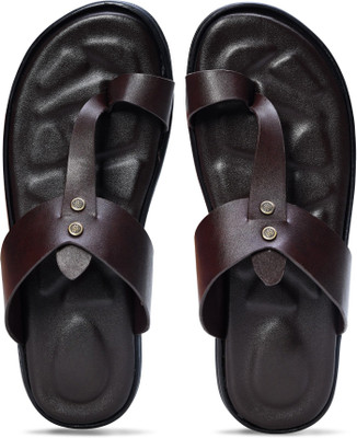 STEPFOX Men Sandals(Brown , 7)