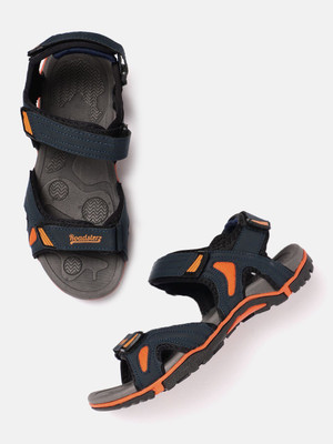Roadster Men Sandals(Orange , 8)