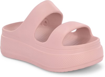 Roadster Women Clogs(Pink , 5)