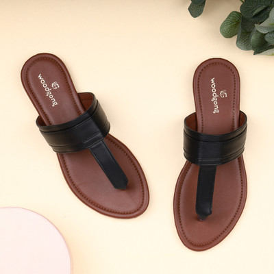 WOODGONG Women Flats(Multicolor , 6)