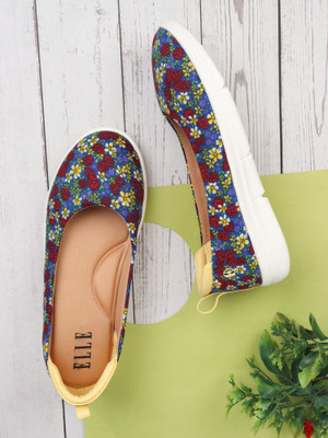 Elle Women Bellies(Blue , 4)