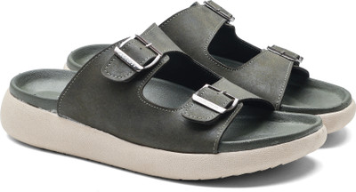 asian Men Sandals(Olive , 10)