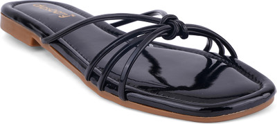 Dressberry Women Flats(Black , 8)