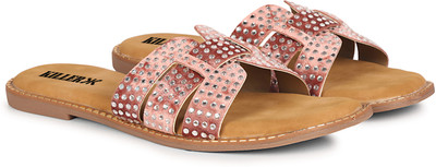 KILLER Women Flats(Pink , 5)