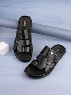 Softio Men Sandals(Black , 9)