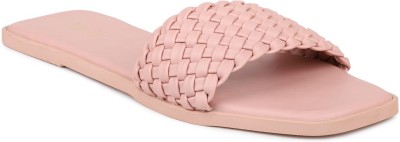 Inc.5 Women Flats(Pink , 4)