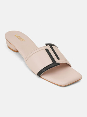 LAVIE Women Heels(Beige , 9)