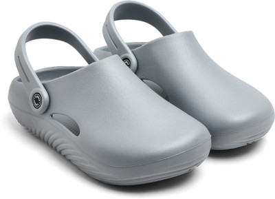 Arvok Men Clogs(Grey , 9)