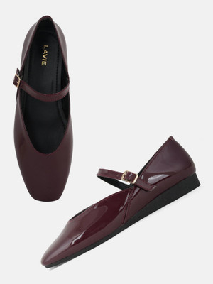 LAVIE Women Bellies(Maroon , 7)